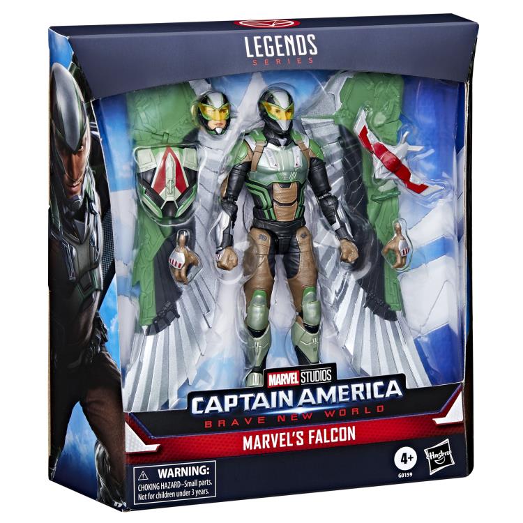 Captain America: Brave New World Marvel's Falcon Deluxe Action Figure - Hasbro - Marvel Legends Series