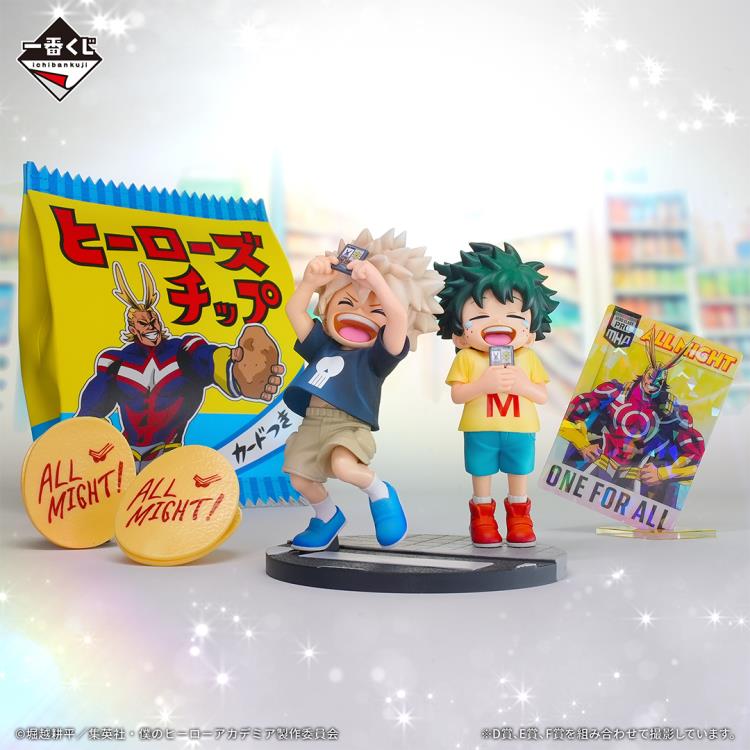 My Hero Academia Ichibansho Izuku & Katsuki Many Years Statue Figure - Bandai Spirits - Ichibansho Masterlise