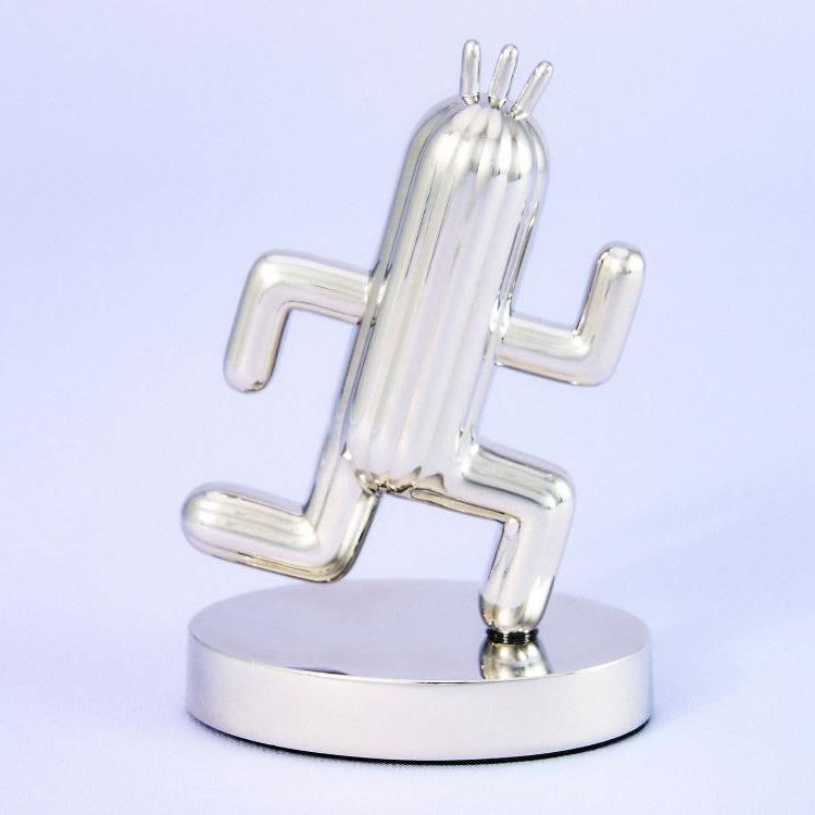 Final Fantasy Metal Cactuar Figure - Square Enix - Bright Arts Gallery