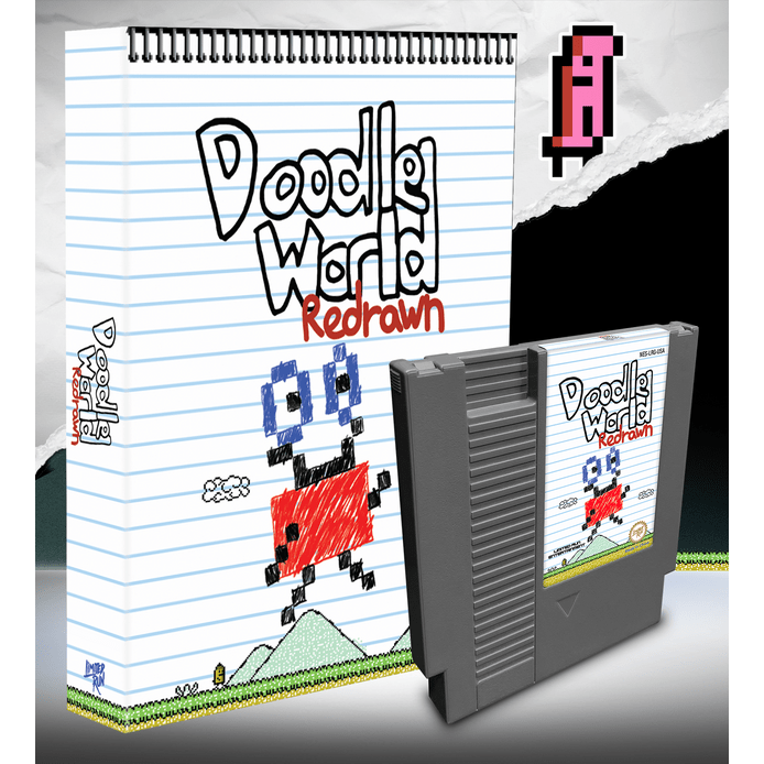 Doodle World Redrawn - NES