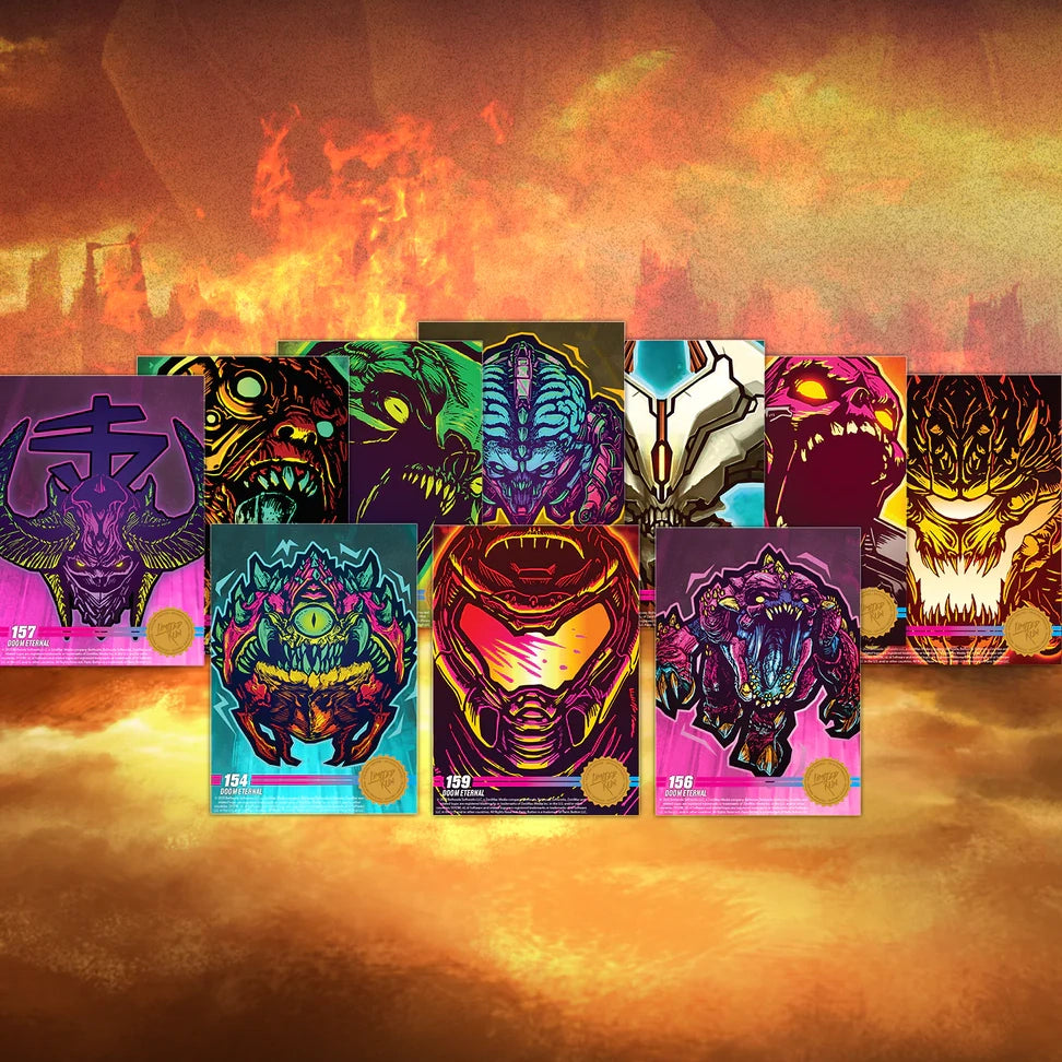 Doom Eternal Trading Card Set - Limited Run Games