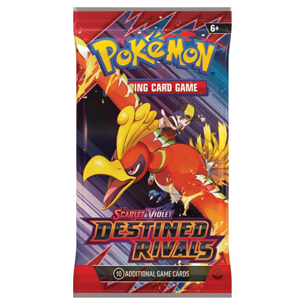 Pokemon TCG Scarlet & Violet Destined Rivals Booster Pack - 10 Cards