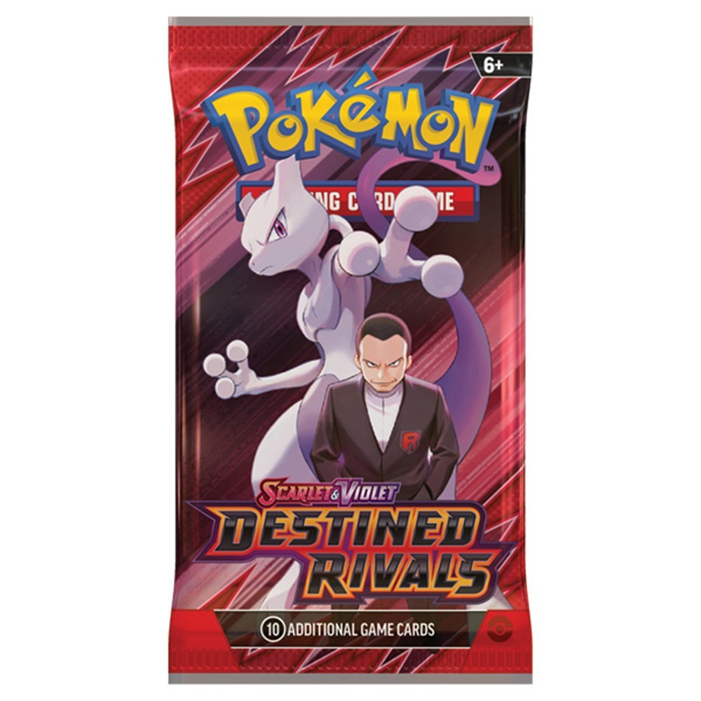 Pokemon TCG Scarlet & Violet Destined Rivals Booster Pack - 10 Cards