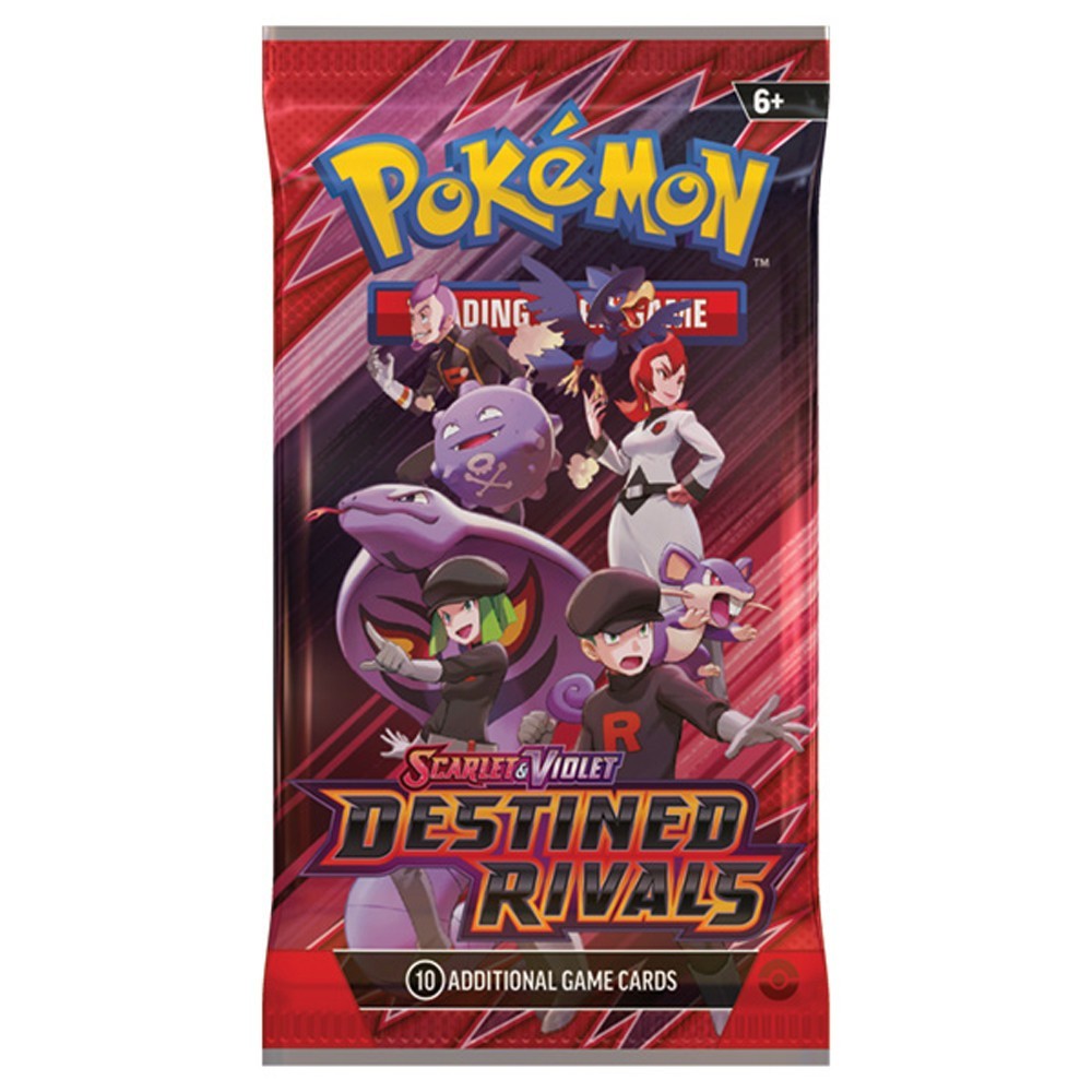 Pokemon TCG Scarlet & Violet Destined Rivals Booster Pack - 10 Cards