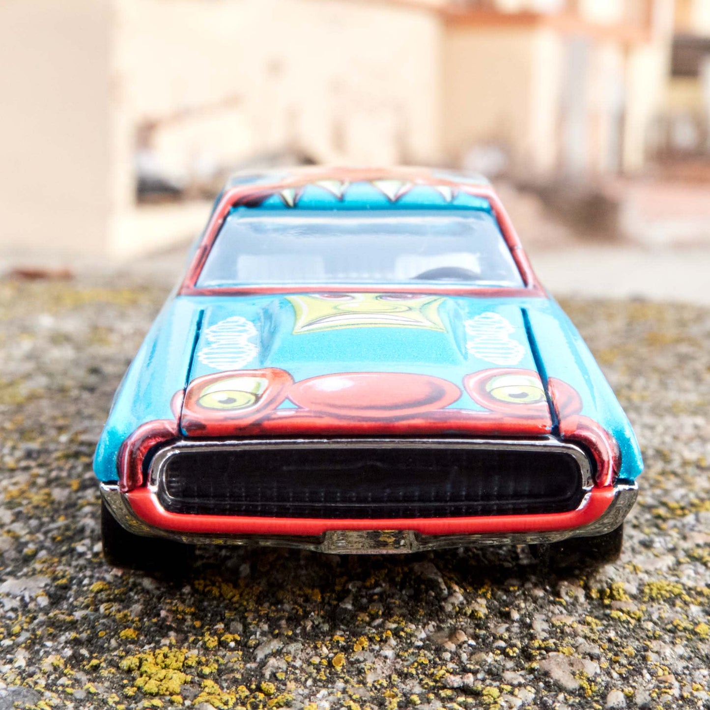 Hot Wheels x Kenny Scharf Custom T-Bird - 1:64 Scale Diecast Car - Mattel Creations Exclusive
