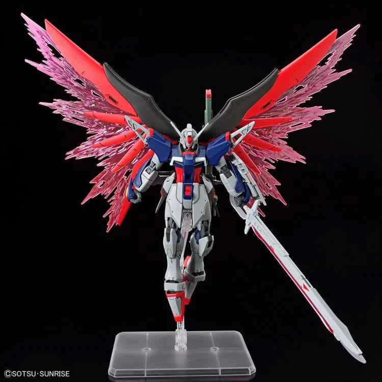 Mobile Suit Gundam SEED Freedom HGCE ZGMF/A-42S2 Destiny Gundam Spec II & Zeus Silhouette 1/144 Scale Model Kit - Bandai Spirits