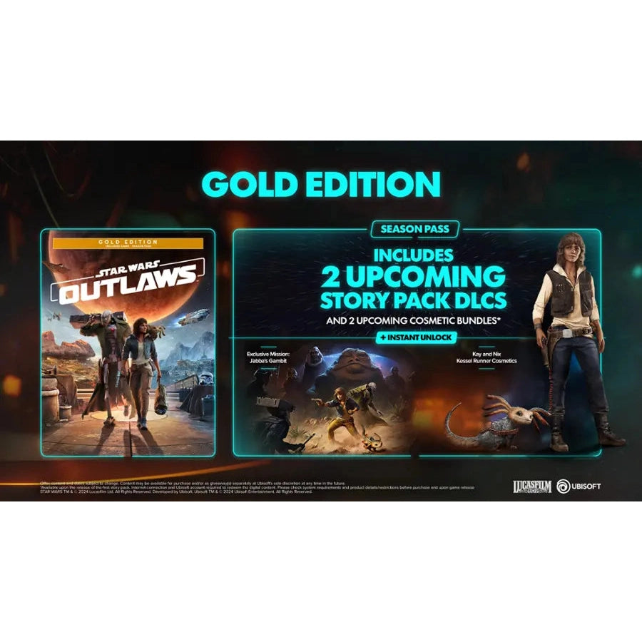 Star Wars Outlaws: Gold Edition - Xbox Series X - Ubisoft