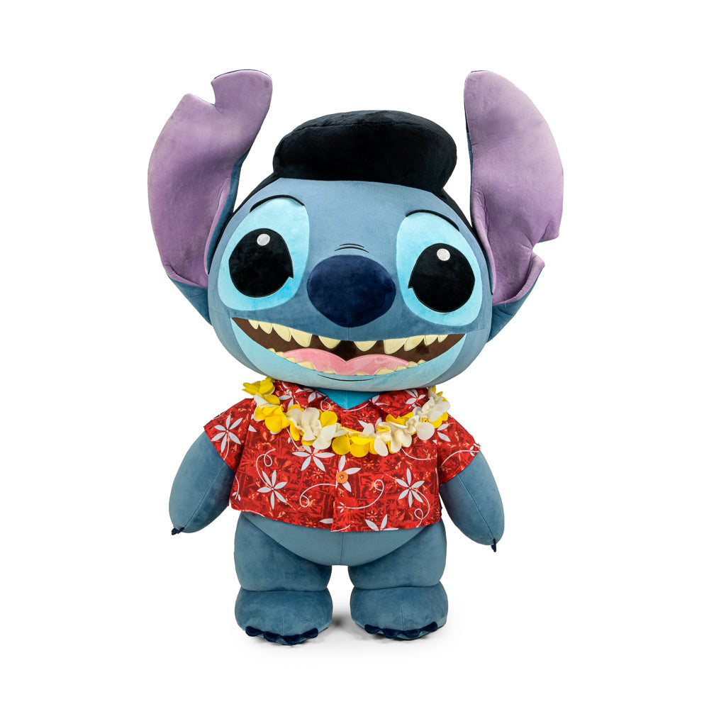 Lilo & Stitch Elvis Blue Hawaiian Stitch 4' Plush - Kidrobot Disney Stitch Inspired by Elvis Collection