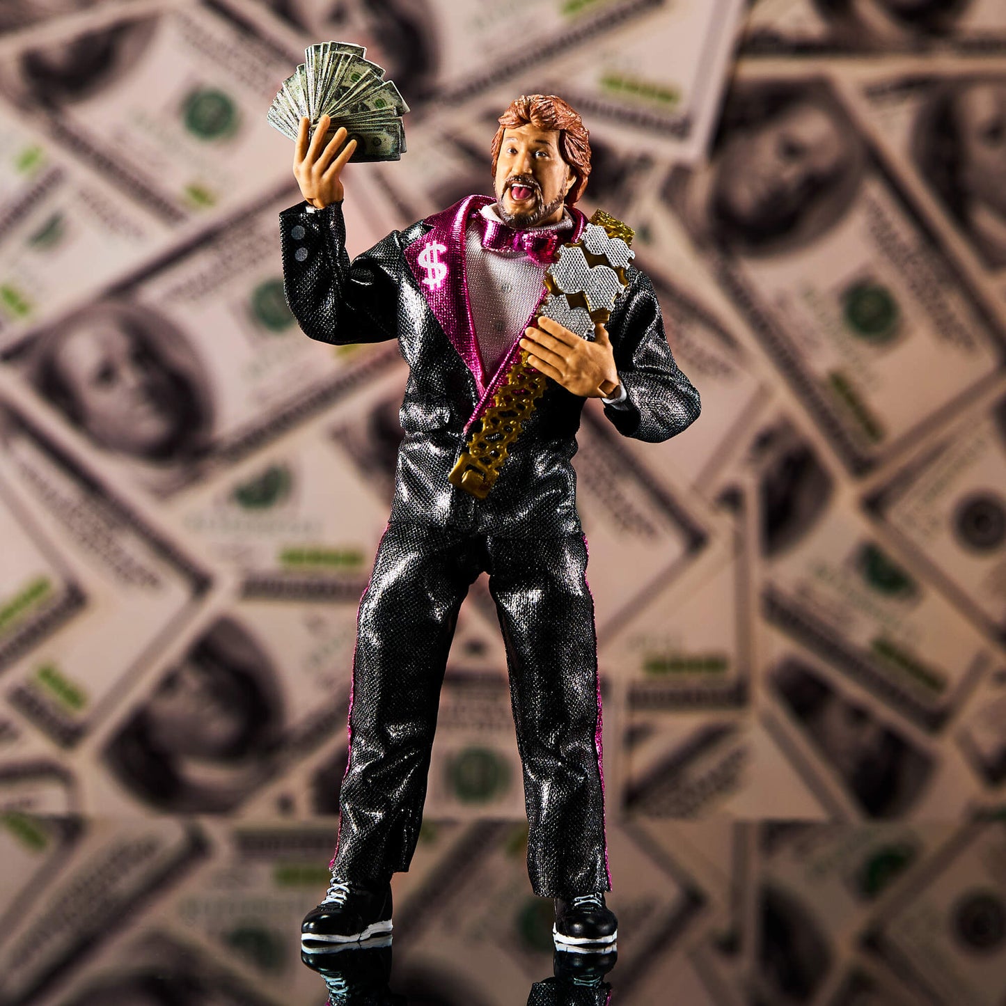 WWE Ultimate Edition Coliseum Collection “Million Dollar Man” Ted DiBiase & Ricky “The Dragon” Steamboat - Action Figure 2-Pack - Mattel Creations Exclusive!