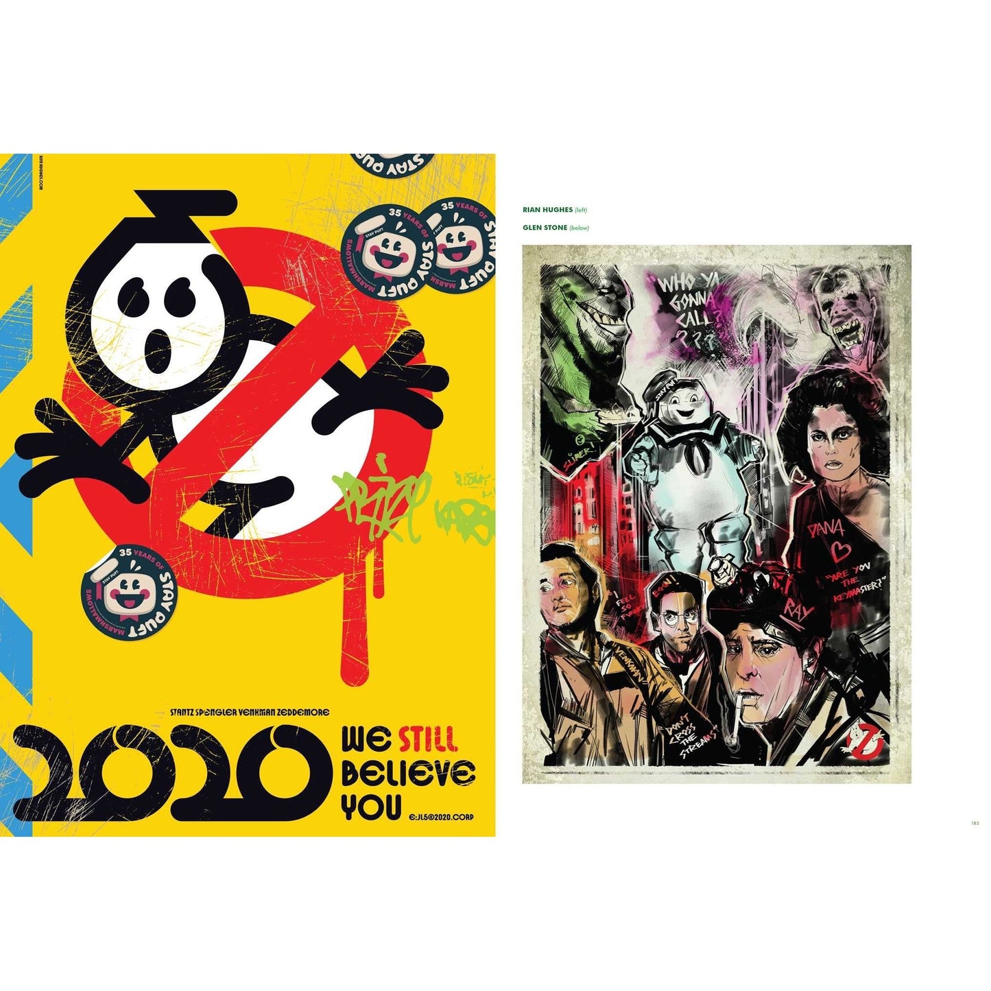 Ghostbusters Artbook by Printed in Blood - Hardcover Book - Insight Editions