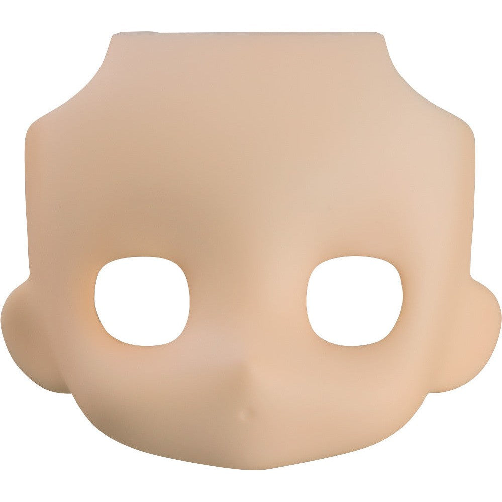 Nendoroid Narrowed Eyes Customizable Doll Face Plate Almond Milk, No Makeup - Good Smile Company