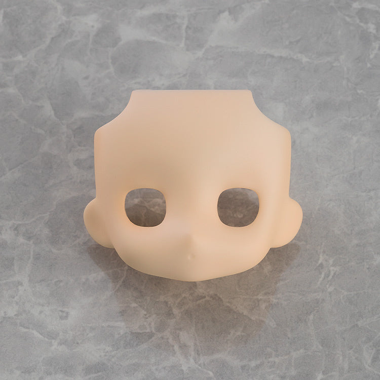 Nendoroid Narrowed Eyes Customizable Doll Face Plate Almond Milk, No Makeup - Good Smile Company