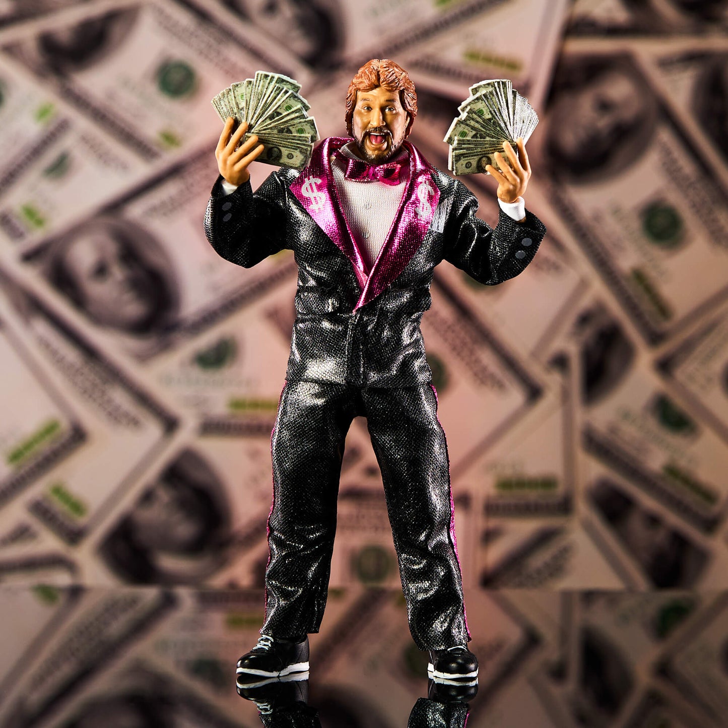 WWE Ultimate Edition Coliseum Collection “Million Dollar Man” Ted DiBiase & Ricky “The Dragon” Steamboat - Action Figure 2-Pack - Mattel Creations Exclusive!