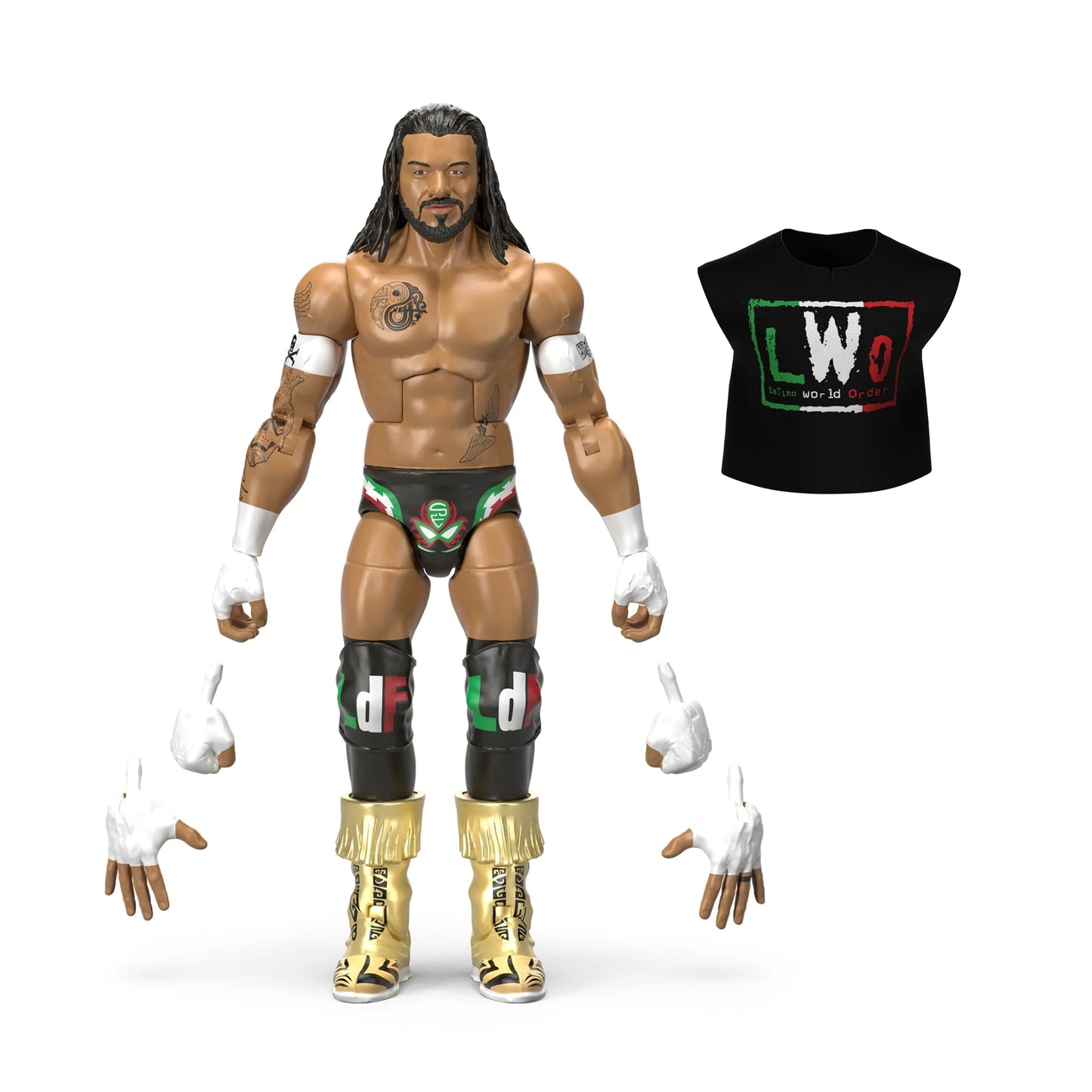 WWE Elite Collection Latino World Order LWO Action Figure 5-Pack - Mattel - Creations Exclusive