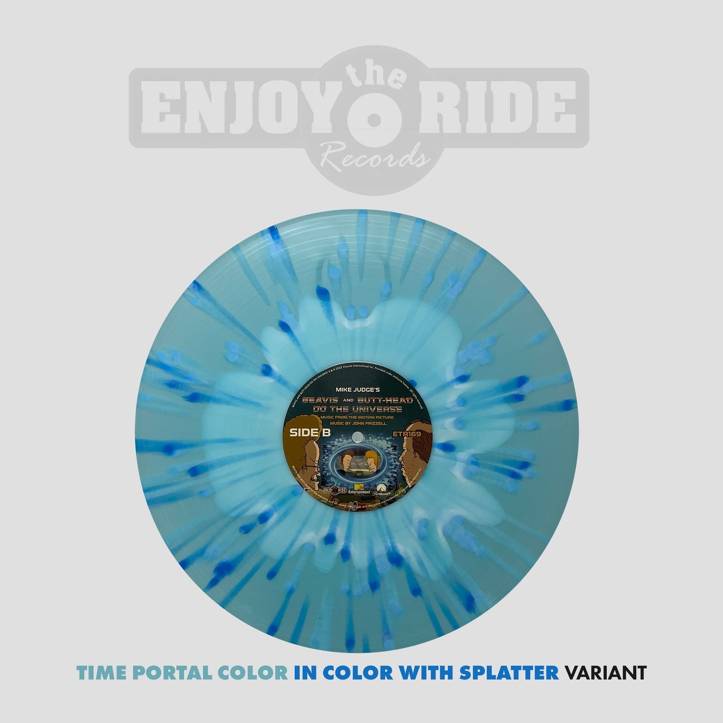 Beavis and Butthead Do the Universe OST - Vinyl LP Record Blue
