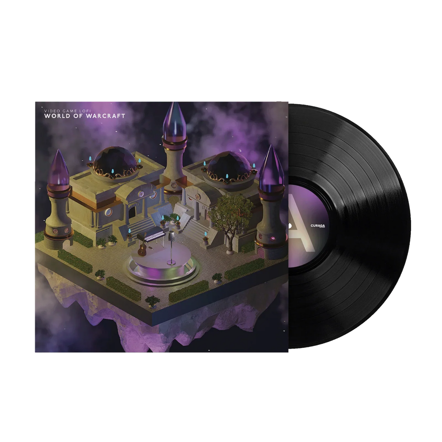 Video Game LoFi: World of Warcraft by Tiggs & Save Point - 12" Vinyl LP Record - Curaga Records