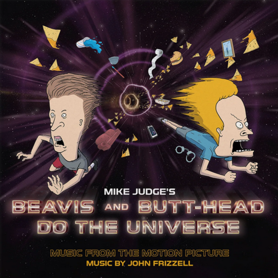 Beavis and Butthead Do the Universe OST - Vinyl LP Record Blue