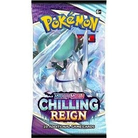 Pokemon TCG Sword & Shield Chilling Reign Booster Pack - 10 Cards