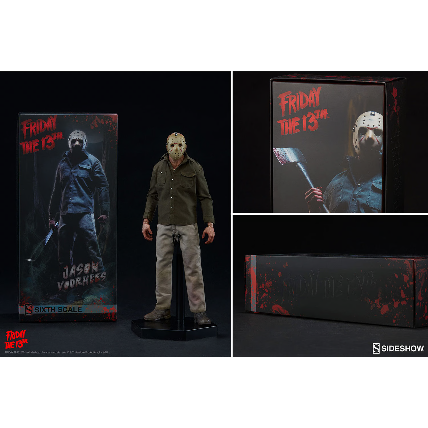 Friday the 13th Part III Jason Voorhees 1:6 Scale Collector Edition Figure - Sideshow Collectibles - Limited Edition