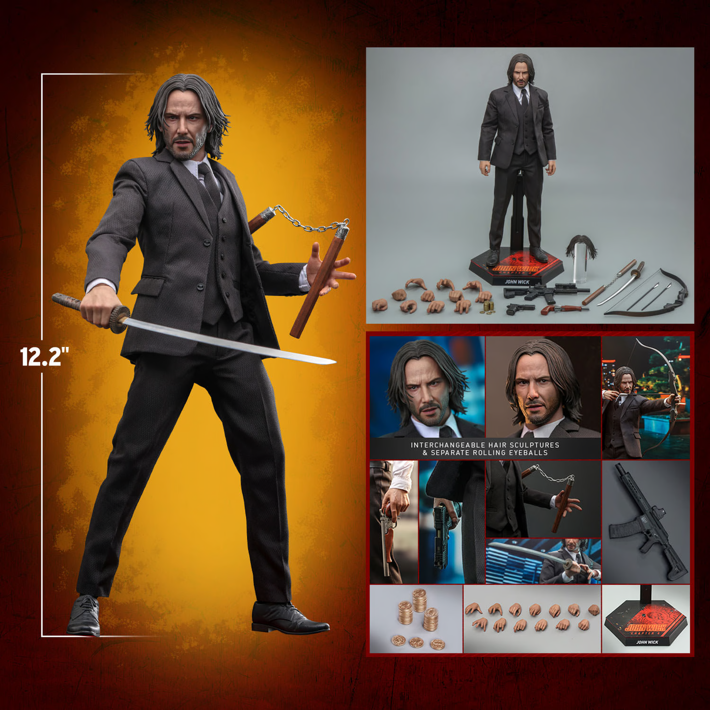 John Wick Chapter 4 1/6 Scale Collector Edition Figure - Hot Toys