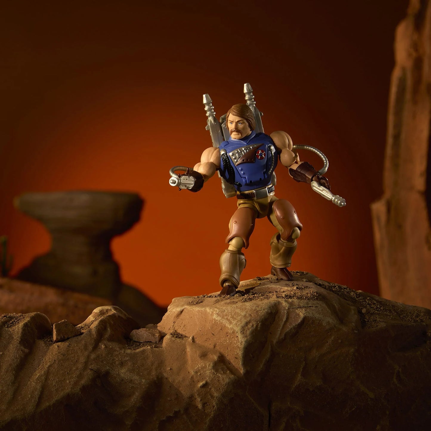 Masters of the Universe Origins Rio Blast Action Figure - Mattel Creations