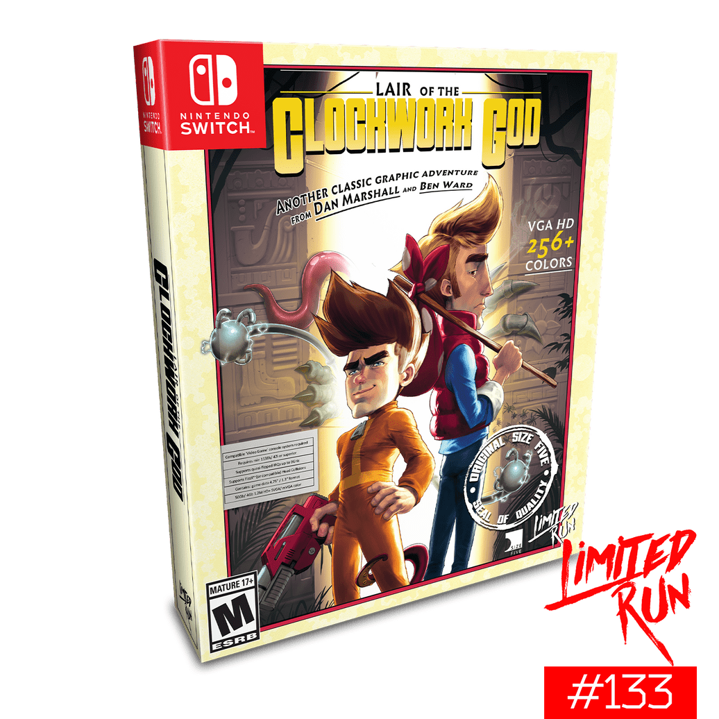 Lair of the Clockwork God Collector's Edition - Nintendo Switch Limited Run #133