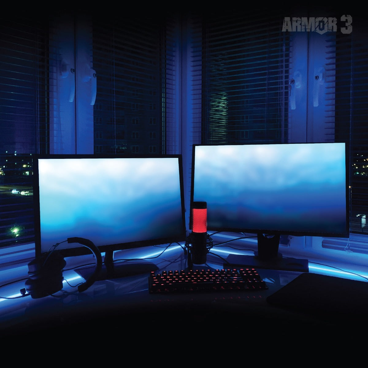 ActionBright LED Gaming Strip Lights 16 ft - Armor 3