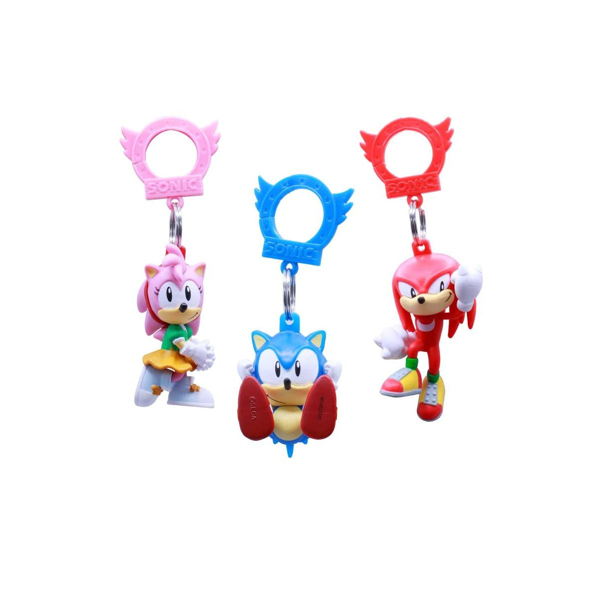 Sonic the Hedgehog Mystery Backpack Hangers - 1 Random Clip-On Figure - License 2 Play Toys