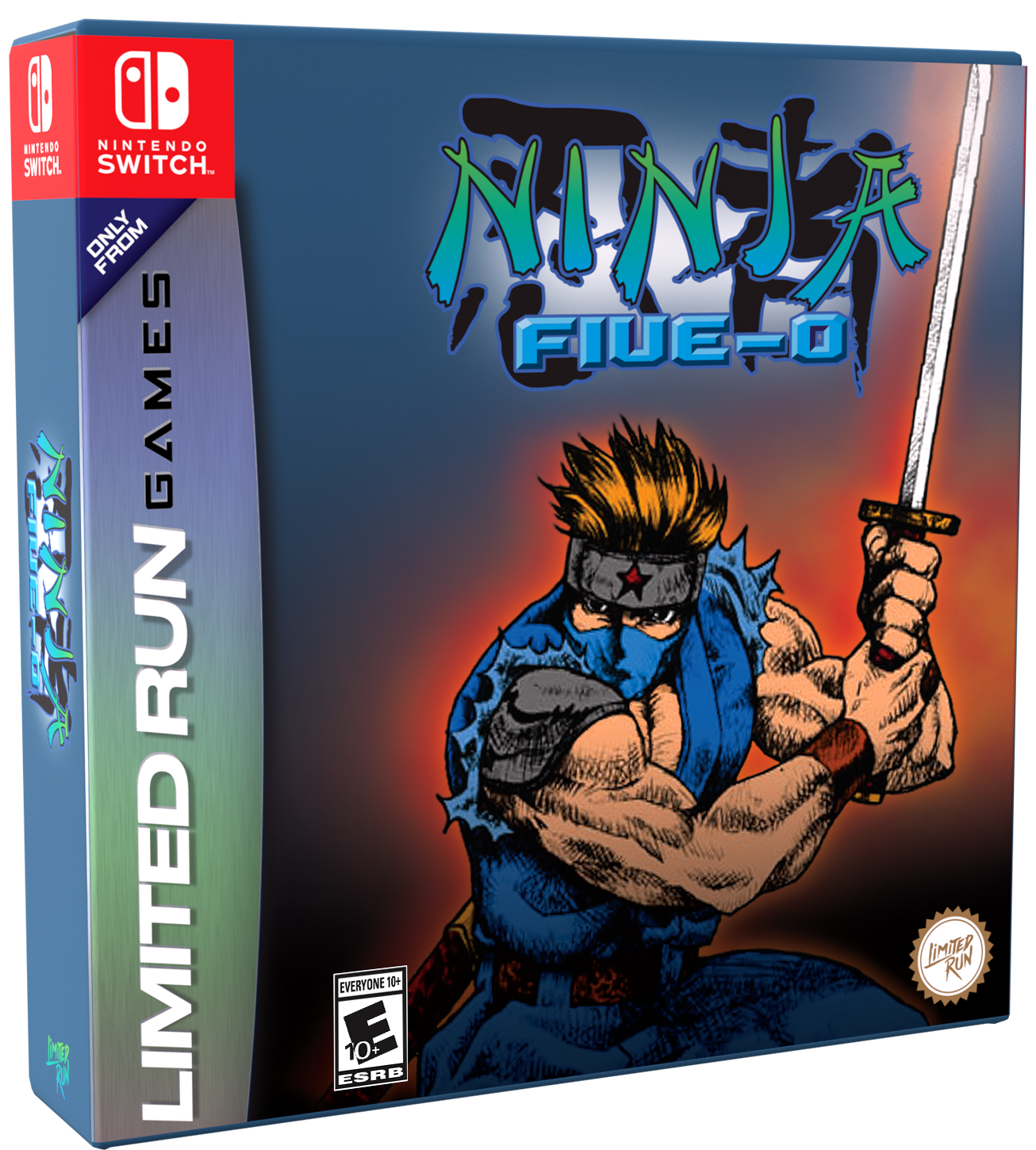 Ninja Five-O Collector's Edition - Nintendo Switch - Limited Run Ninja Five-O Collector's Edition - Nintendo Switch - Limited Run
