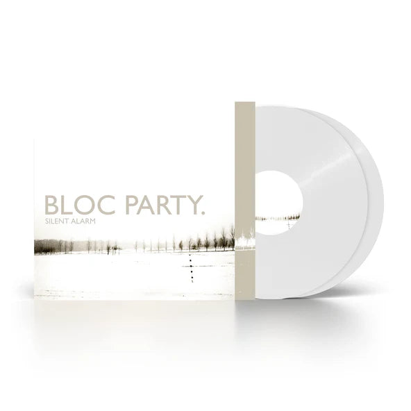 Silent Alarm: 20th Anniversary Edition - Bloc Party - 2 LP Set, White Colored Vinyl