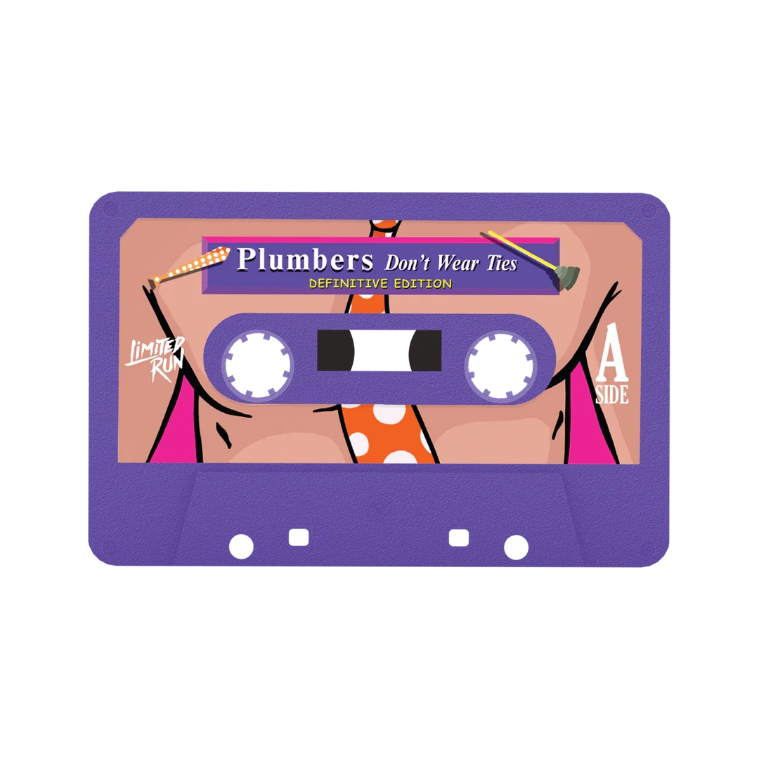 Plumbers Dont Wear Ties: Definitive Edition Soundtrack - Cassette Tape - Limited Run