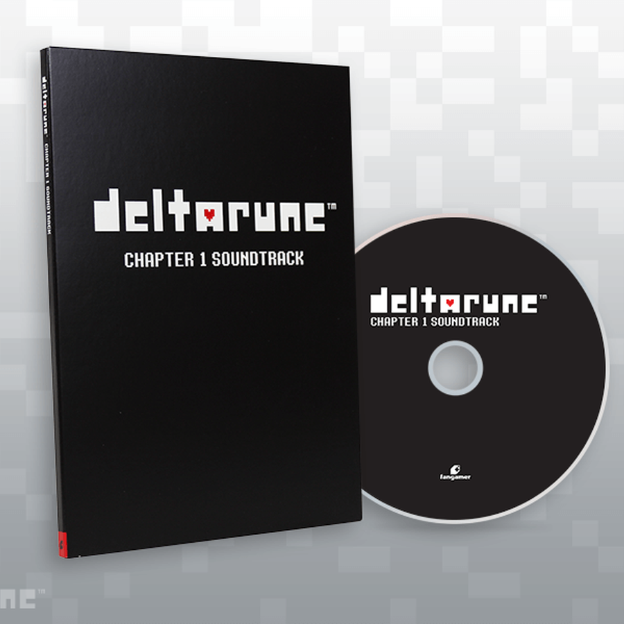 DELTARUNE Chapter 1 Original Game Soundtrack OST - CD Compact Disc