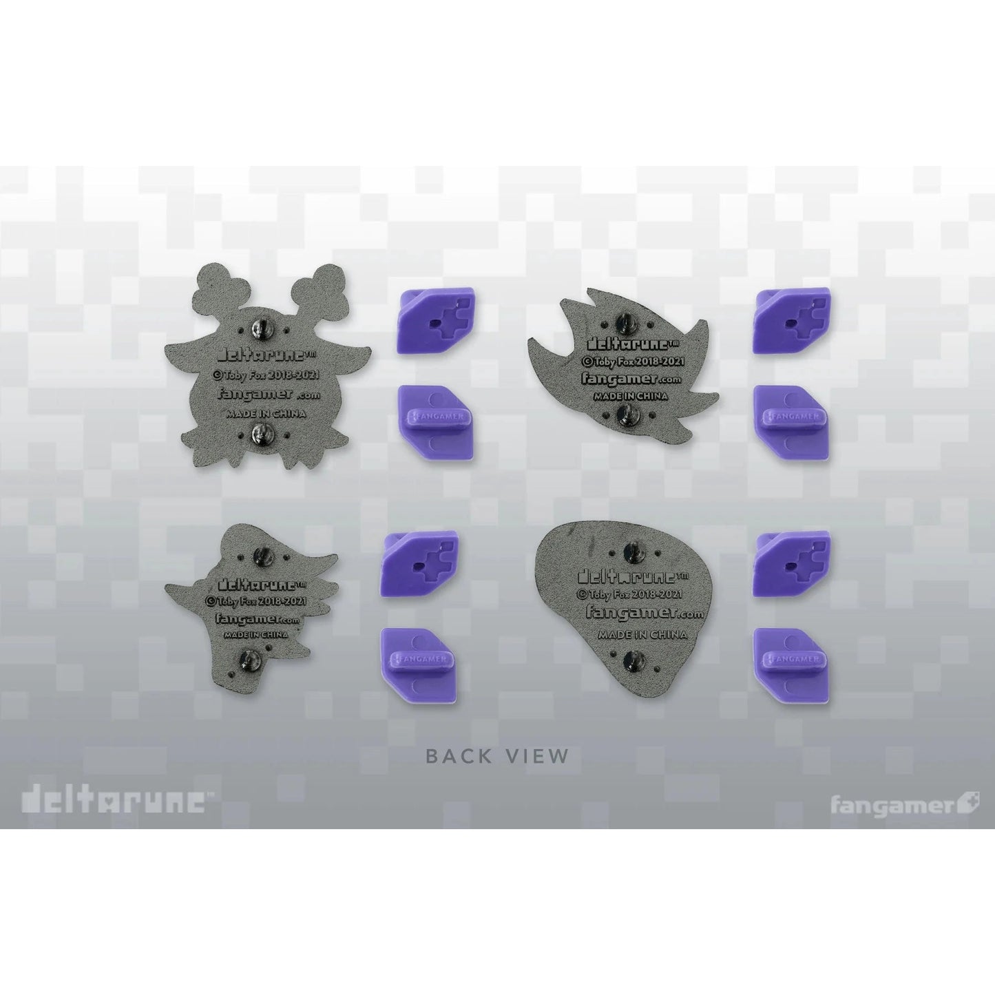 Deltarune Character Pin Set 3 - Nina Matsumoto - Fangamer