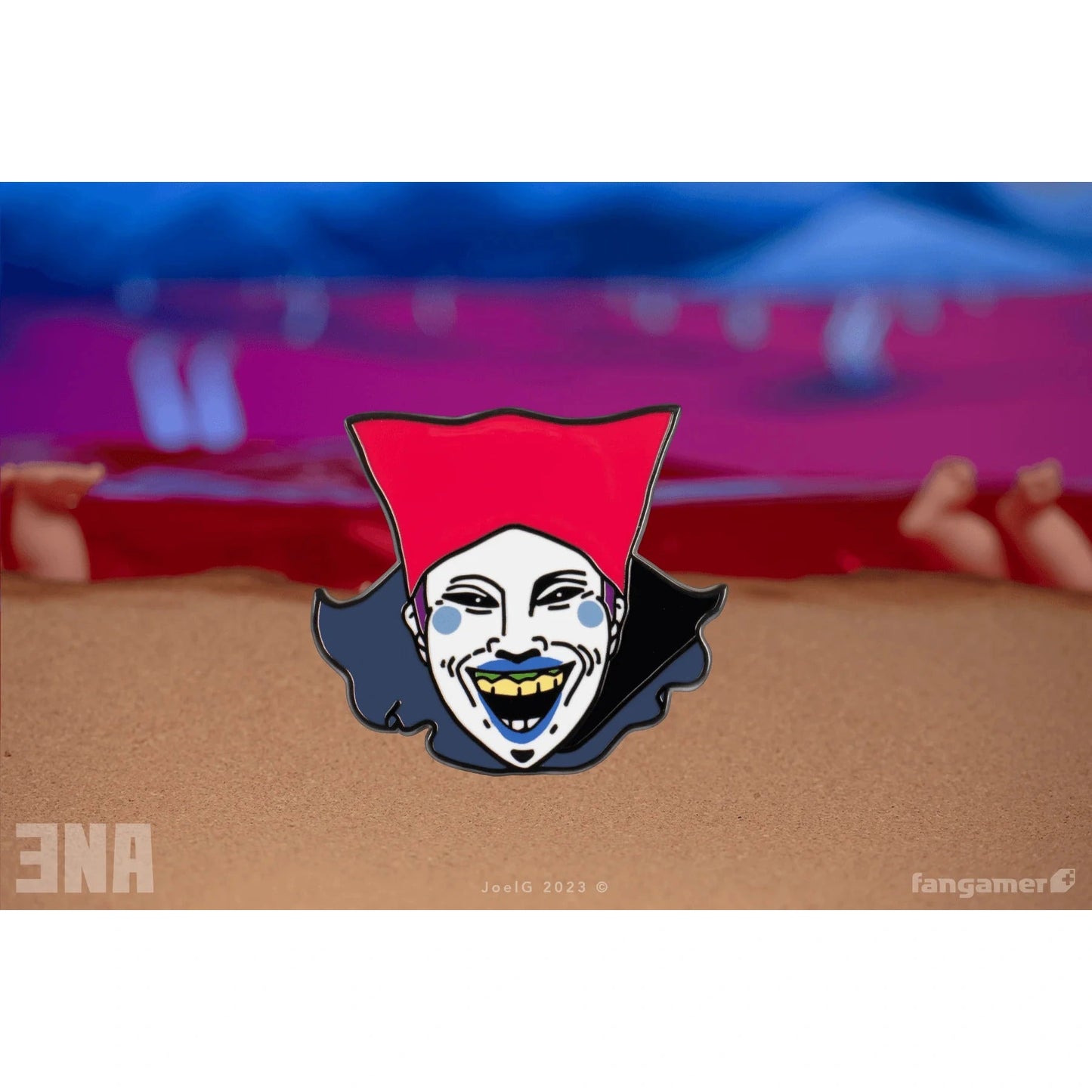 ENA: Dream BBQ Clown Pin - Nina Matsumoto - Fangamer