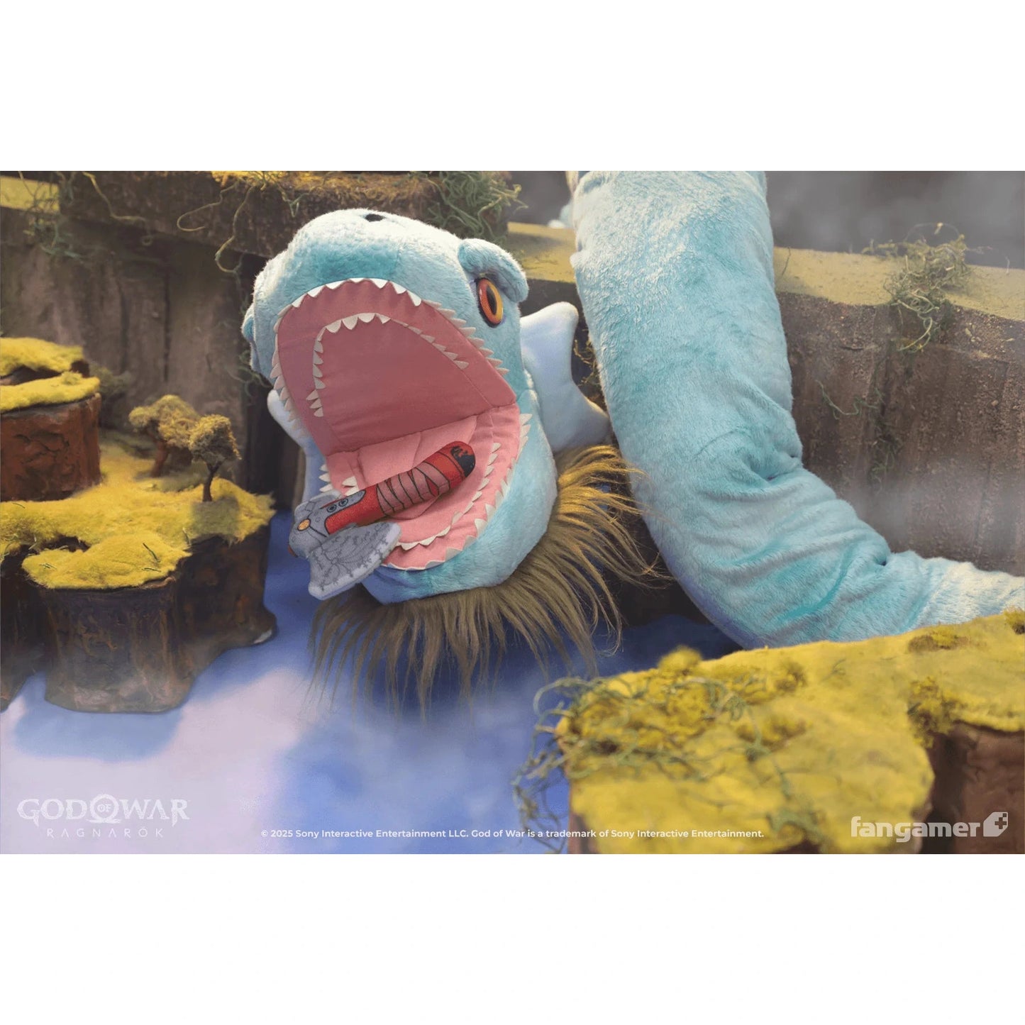God of War: Ragnarok Jörmungandr Puppet Plush - by JMV - Sony, Fangamer