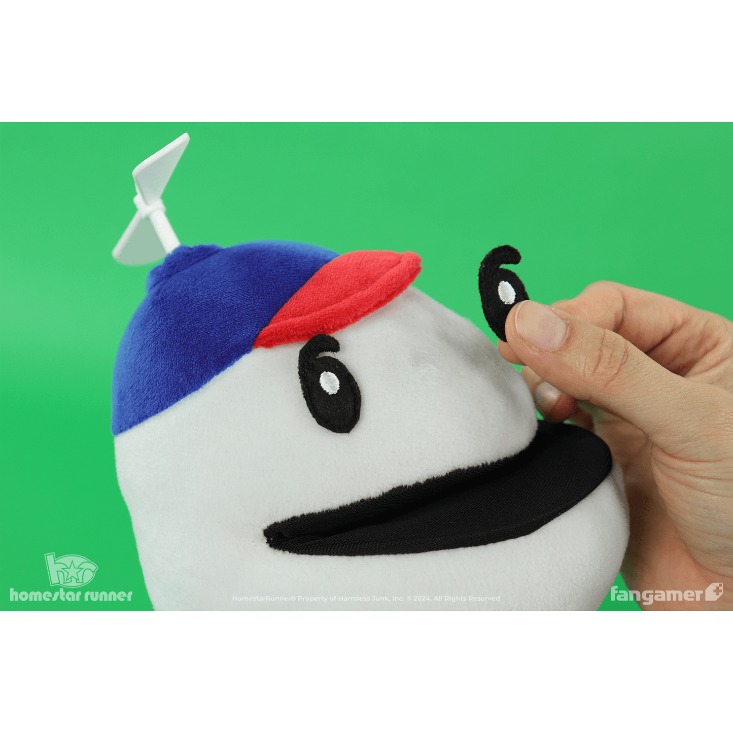 Homestar Runner Puppet Plush - Homestar Runner - Fangamer