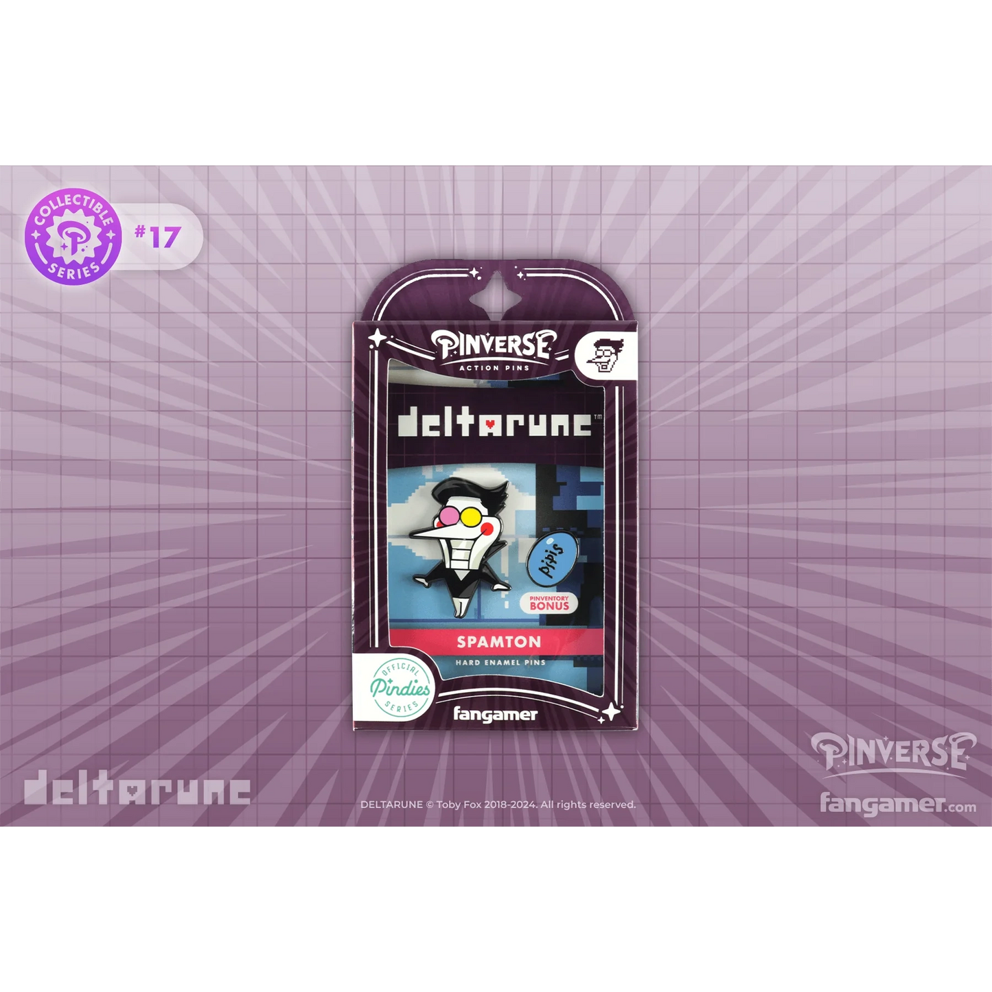 Deltarune Spamton Pin Pack - Fangamer - Pinverse