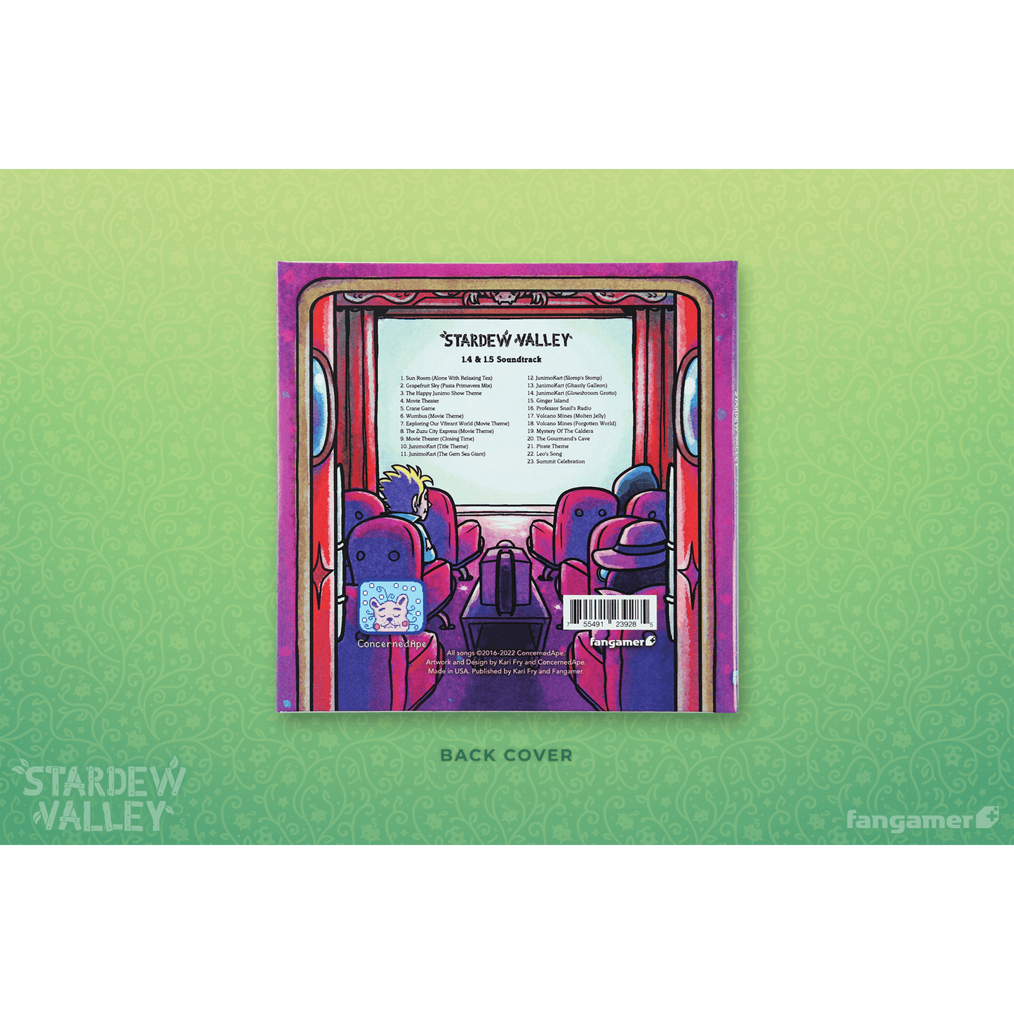 Stardew Valley 1.4 & 1.5 Soundtrack - Audio CD - ConcernedApe