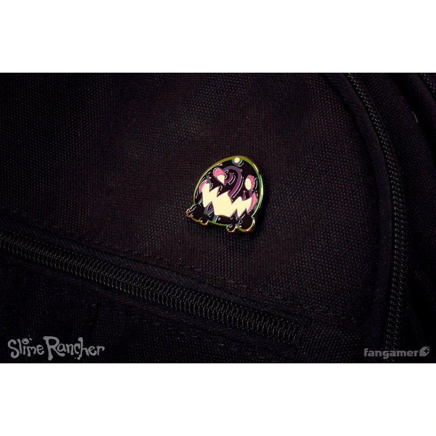 Slime Rancher Tarr Slime Rainbow Plated Soft Enamel Glow in the Dark Pin - Tony Kuchar - Fangamer