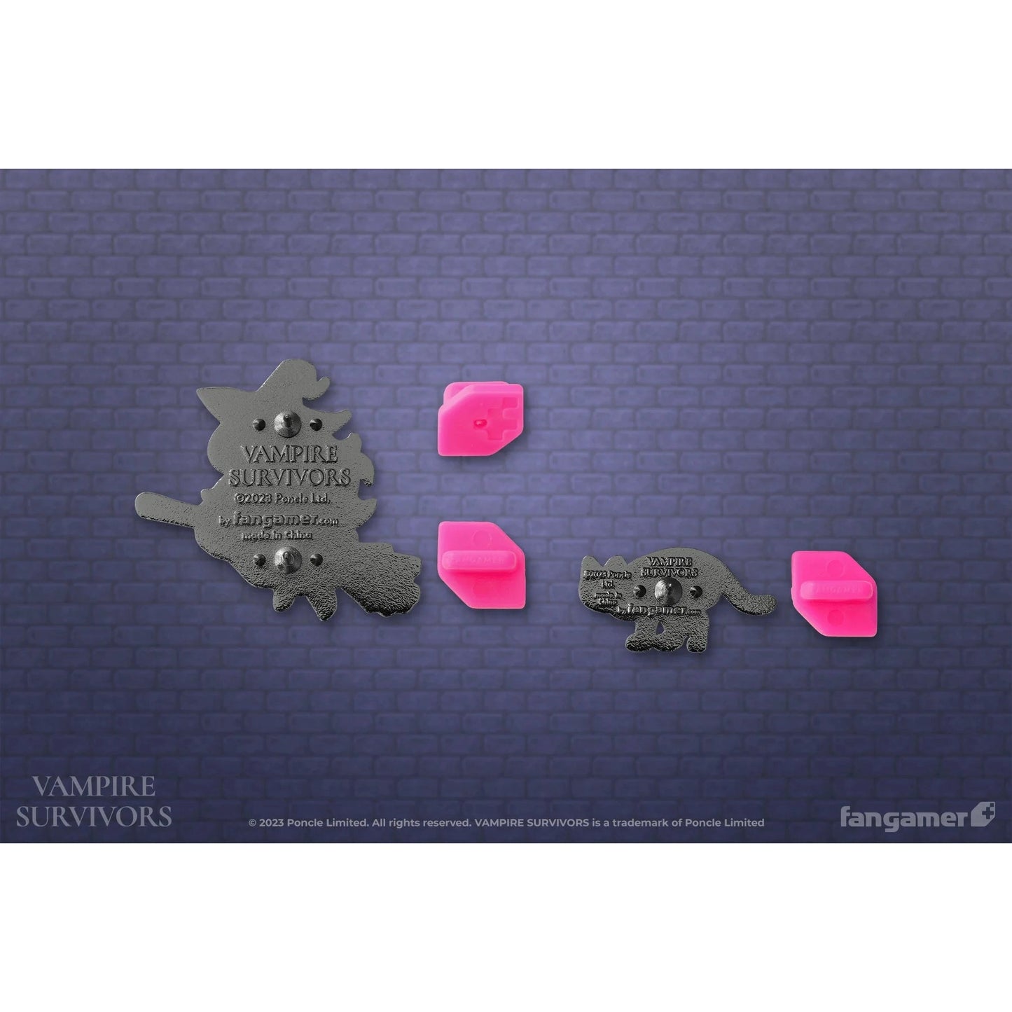 Vampire Survivors Giovanna Grana Enamel Pin Set - Nina Matsumoto - Fangamer