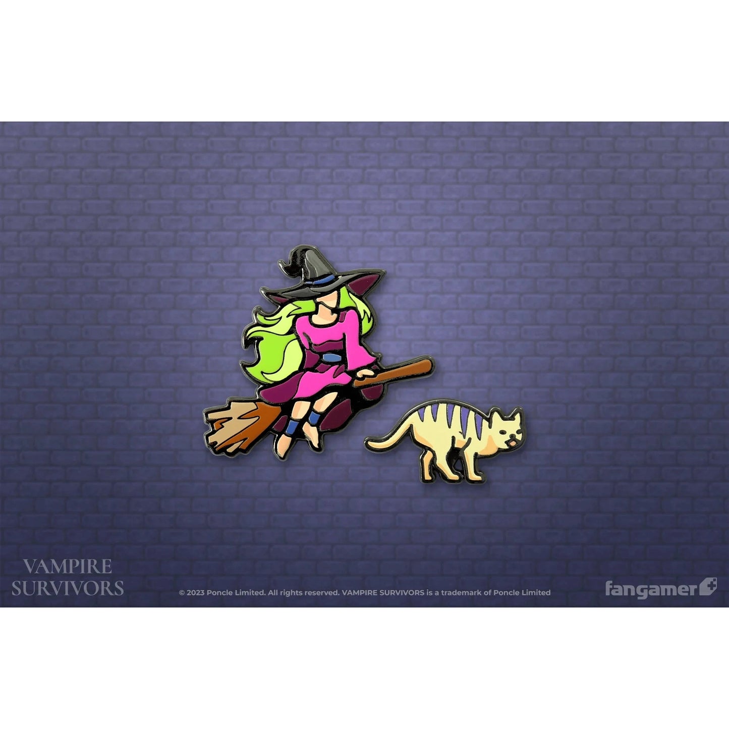 Vampire Survivors Giovanna Grana Enamel Pin Set - Nina Matsumoto - Fangamer