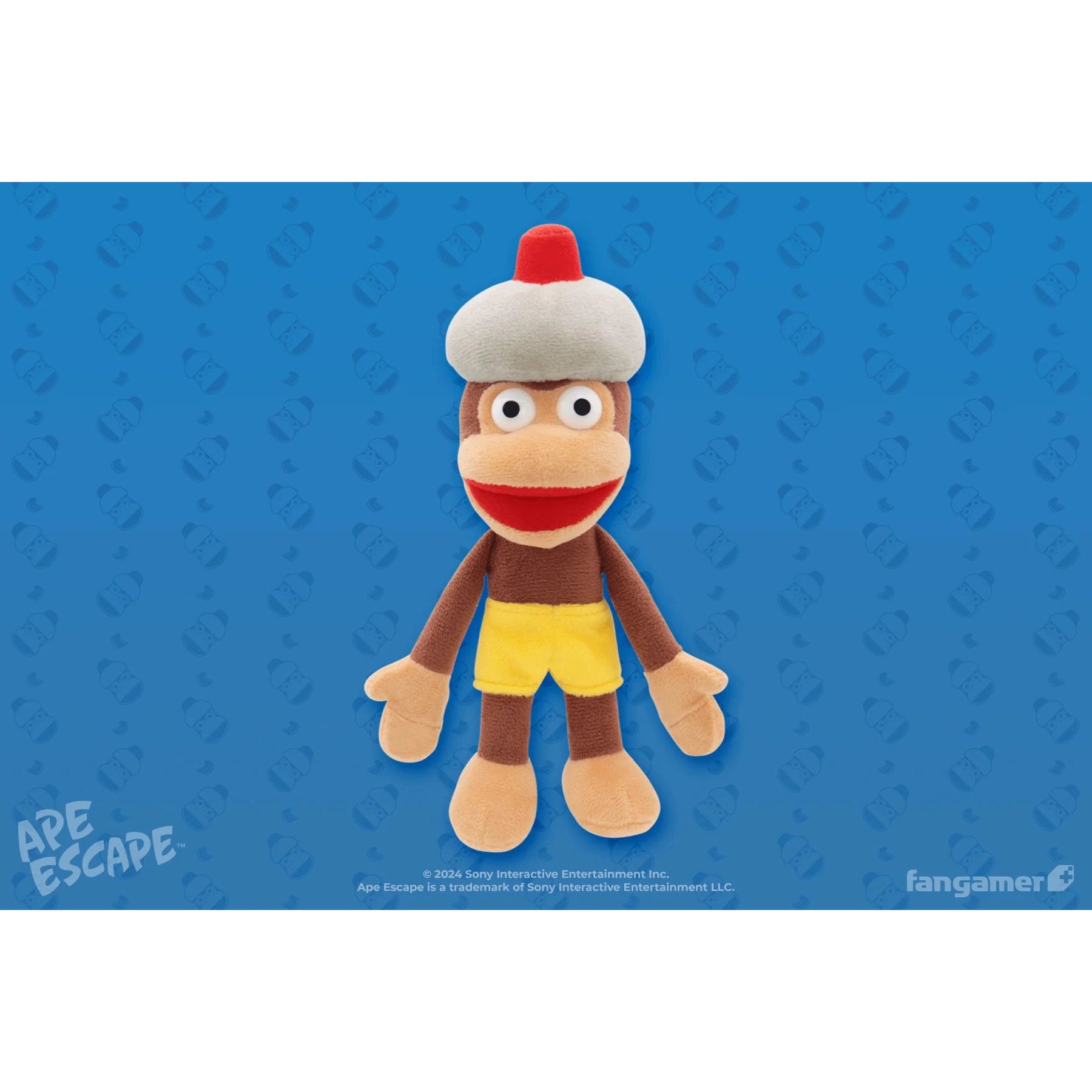 Ape Escape Pipo Monkey 8" Collector's Plush Toy - Eyes5