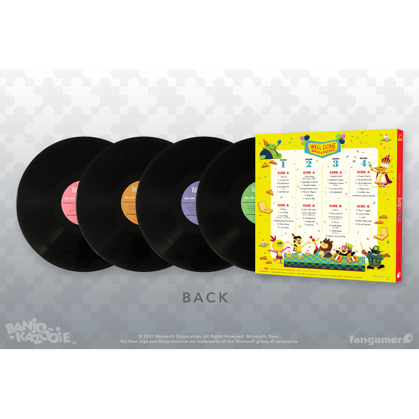 Banjo Tooie Soundtrack 4 Vinyl Box Set