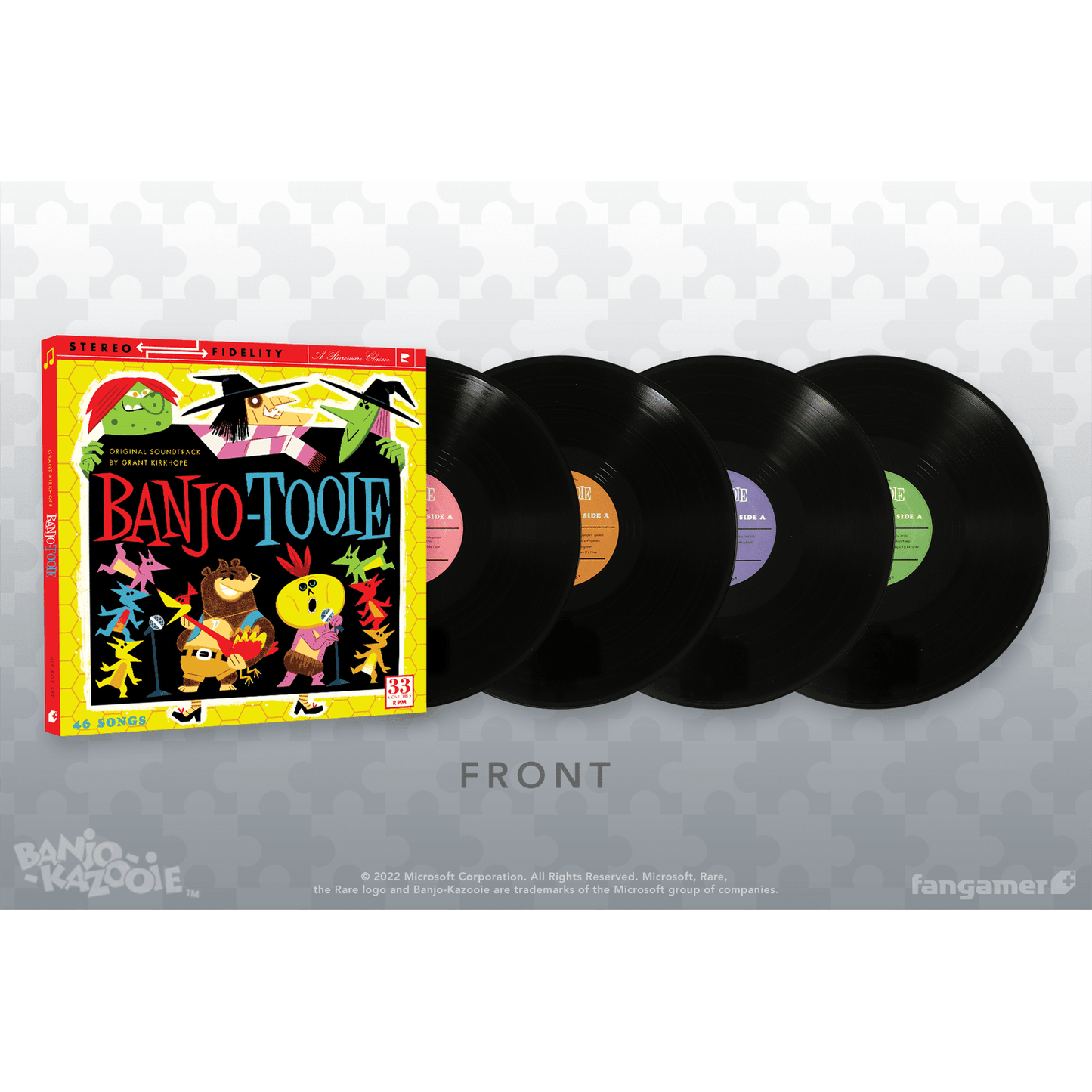 Banjo Tooie Soundtrack 4 Vinyl Box Set