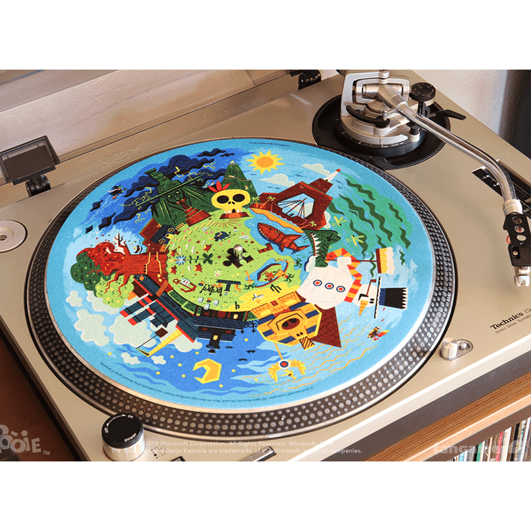Banjo-Kazooie Spiral Mountain Felt Slipmat