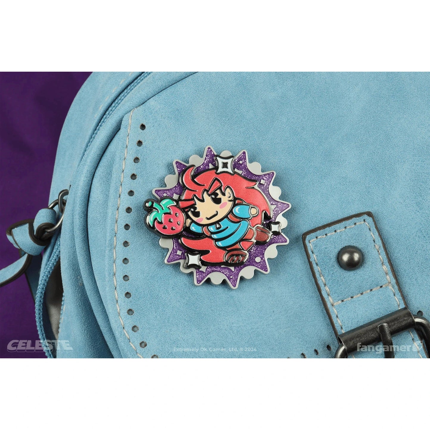 Celeste 64 Shiny Berry Get! Spinning Pin - Fangamer