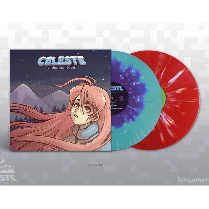Celeste Original Soundtrack by Lena Raine - Vinyl Record Set 2xLP, Blue & Red, OST