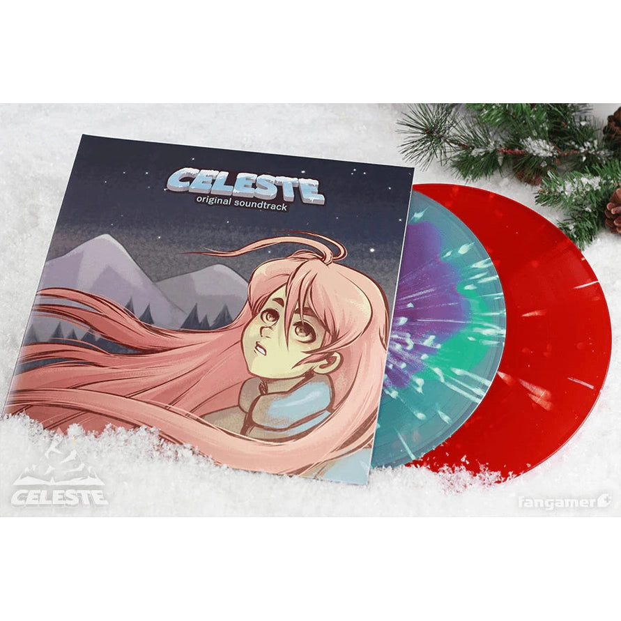 Celeste Original Soundtrack by Lena Raine - Vinyl Record Set 2xLP, Blue & Red, OST