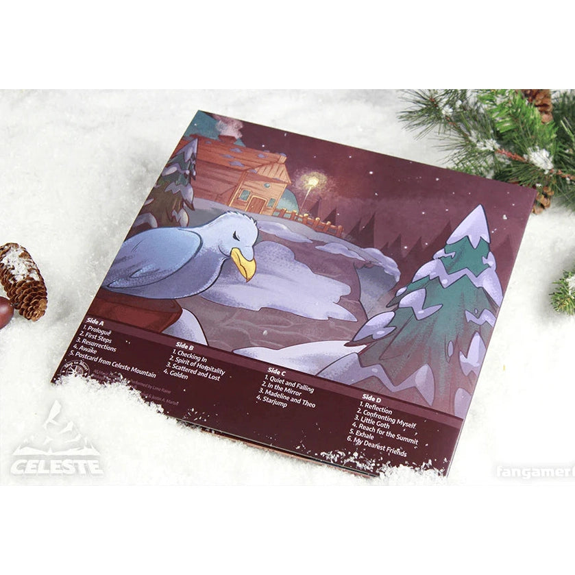 Celeste Original Soundtrack by Lena Raine - Vinyl Record Set 2xLP, Blue & Red, OST