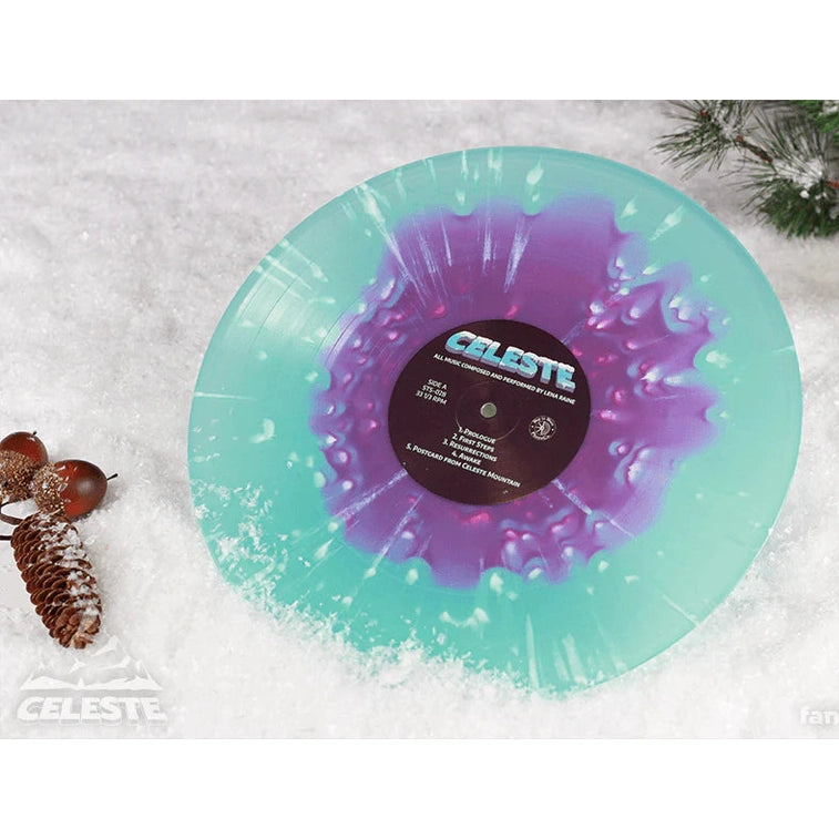Celeste Original Soundtrack by Lena Raine - Vinyl Record Set 2xLP, Blue & Red, OST